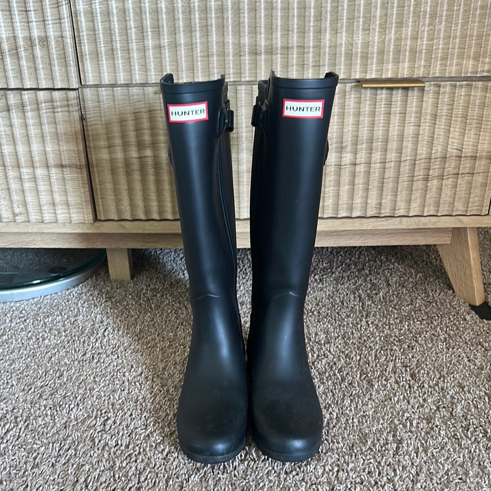 Hunter Classic Black Rain Boots